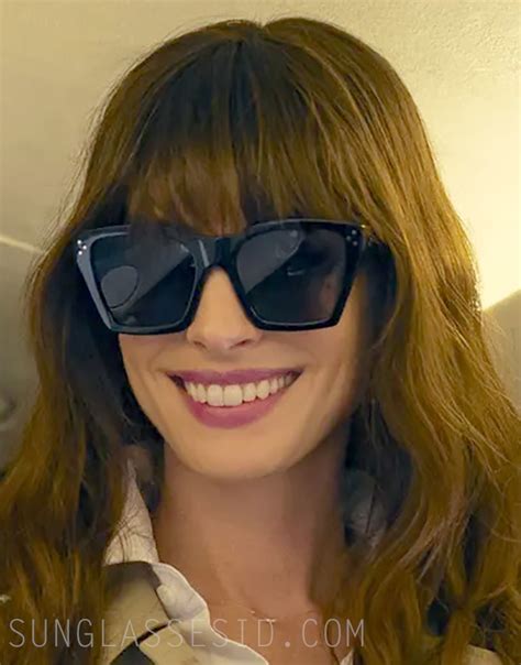 anne hathaway glasses|celine cl40090i sunglasses.